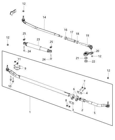 2014 Ram 3500 Cab Chassis Steering Linkage Diagram