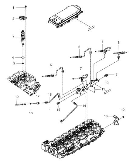 2011 Ram 3500 Cab Chassis Fuel Injection Plumbing Diagram