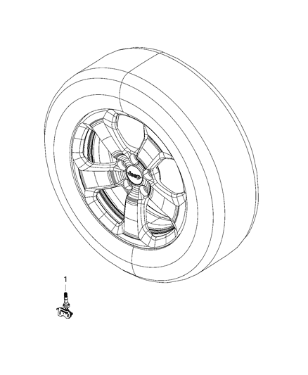 2021 Jeep Compass Sensors - Body Diagram 2 - Thumbnail