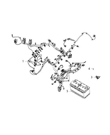 2018 Ram 1500 Wiring, Battery Diagram 3 - Thumbnail