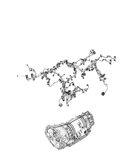 2020 Ram 2500 Wiring, Automatic Transmission Diagram 2 - Thumbnail