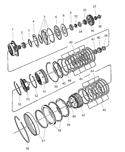 2004 Dodge Caravan Gear Train Diagram 2 - Thumbnail