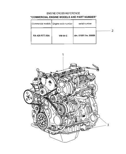 2012 Jeep Liberty Engine Assembly & Service Diagram 1 - Thumbnail