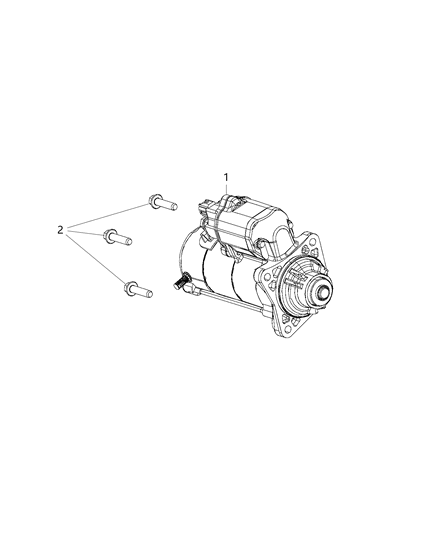 2015 Ram 3500 Pickup Starter Diagram 2 - Thumbnail