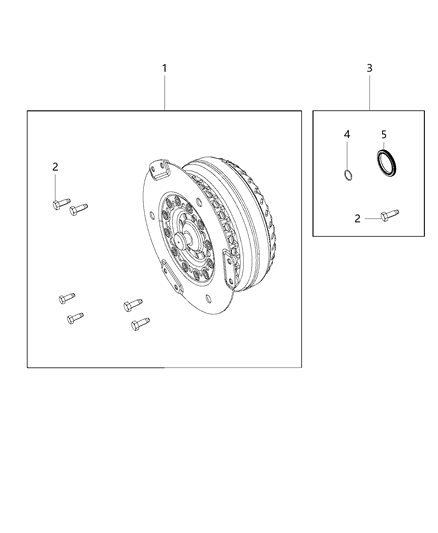2018 Jeep Wrangler All-new Model Torque Converter Diagram