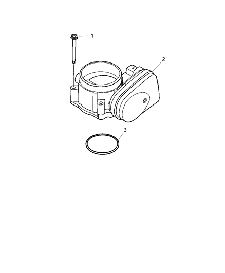 2010 Dodge Ram 2500 Throttle Body Diagram 2 - Thumbnail