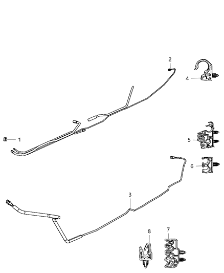 2011 Ram 3500 Pickup Fuel Line Diagram