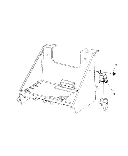 2010 Dodge Ram 3500 Pickup Relay - Fuel Heater Diagram