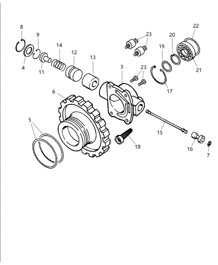 1999 Dodge Ram Wagon Governor Diagram