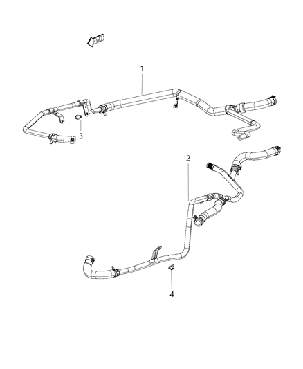 2011 Dodge Charger Heater Plumbing Diagram 1 - Thumbnail