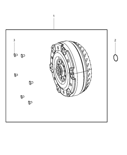 2007 Dodge Ram 3500 Pickup Torque Converter Diagram