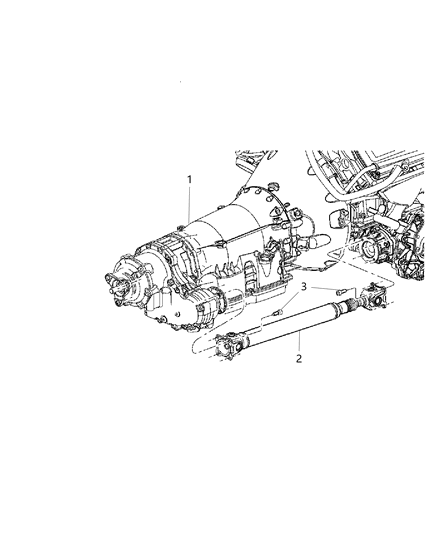 2017 Dodge Challenger Shaft , Drive , Front Diagram