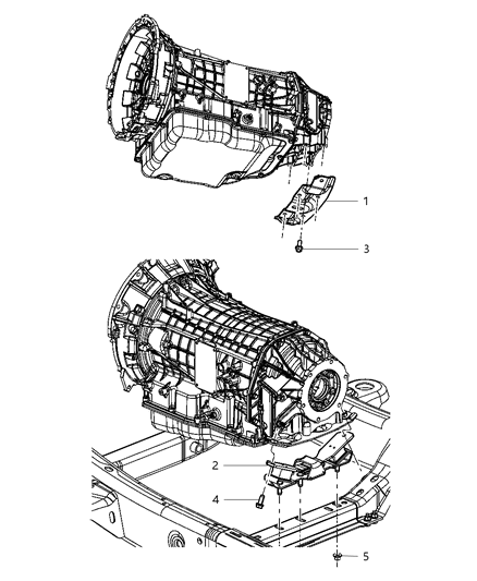 2009 Chrysler Aspen Structural Collar Diagram 1 - Thumbnail