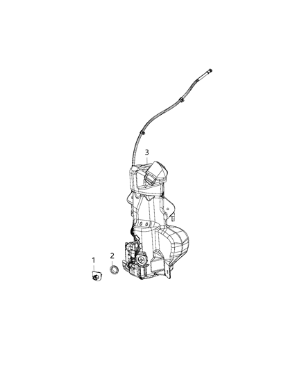 2020 Chrysler Voyager Sensors - Body Diagram 9 - Thumbnail