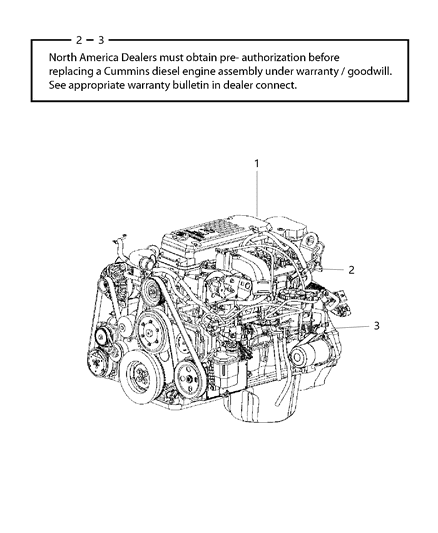 2020 Ram 5500 Engine Assembly And Service Long Block Engine Diagram 2 - Thumbnail