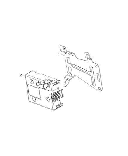 2020 Ram 1500 Classic Modules, Body Diagram 11 - Thumbnail