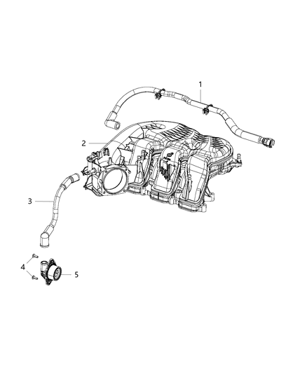 2018 Jeep Cherokee Crankcase Ventilation Diagram 5 - Thumbnail
