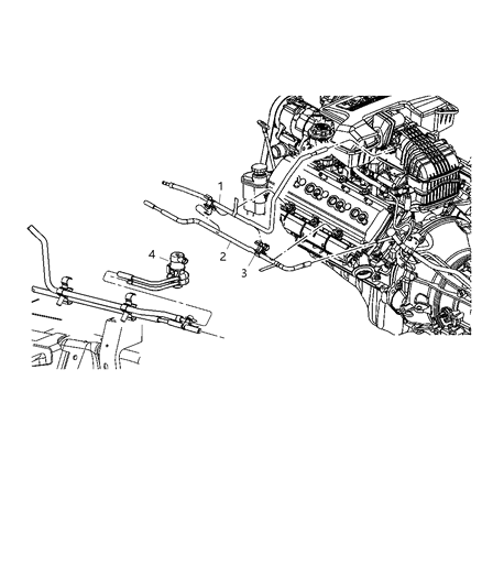 2005 Dodge Ram 1500 Emission Control Harness Diagram 2 - Thumbnail