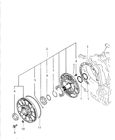 1997 Dodge Avenger Oil Pump Diagram 2 - Thumbnail
