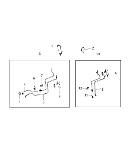 2019 Jeep Wrangler Emission Control Vacuum Harness Diagram 4 - Thumbnail