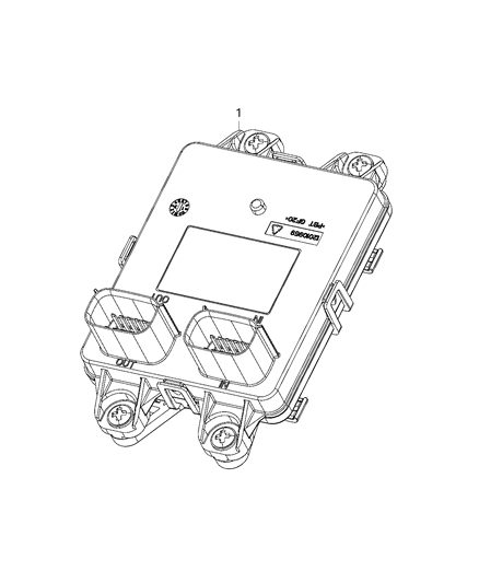 2021 Jeep Compass Modules, Body Diagram 3 - Thumbnail