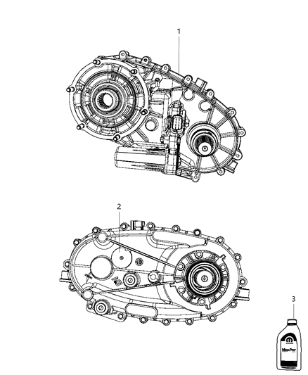 2012 Ram 1500 Transfer Case Assembly & Identification of Manual Transmission Diagram 2 - Thumbnail