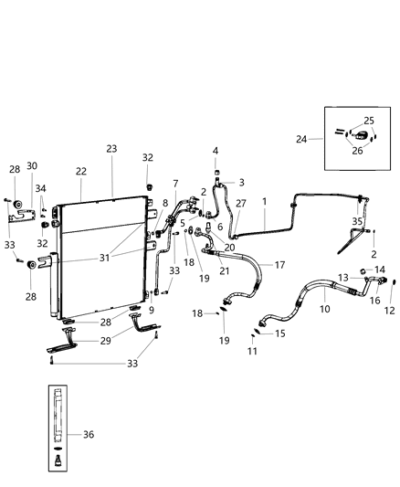 2012 Ram 2500 Connector Tube Diagram for 52014545AB