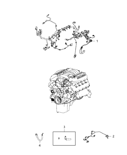 2019 Dodge Durango Wiring, Engine Diagram 2 - Thumbnail