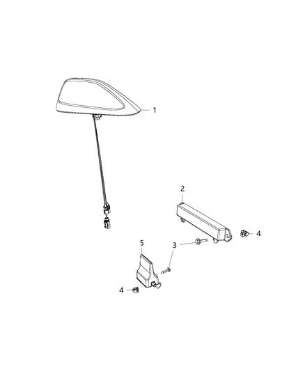 2019 Ram 1500 New Style Antenna Diagram