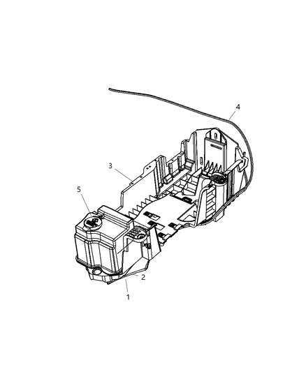 2007 Jeep Wrangler Windshield Washer System Diagram 2 - Thumbnail