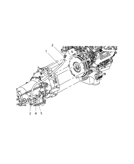 2012 Jeep Grand Cherokee Oil Filler Tube & Related Parts Diagram 2 - Thumbnail