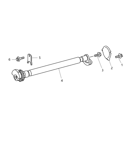 2008 Dodge Sprinter 3500 Balance Shafts Diagram 1 - Thumbnail