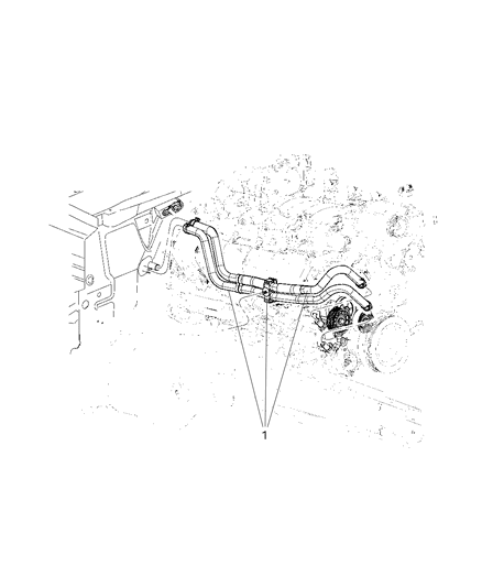 2008 Jeep Grand Cherokee Heater Plumbing Diagram 2 - Thumbnail