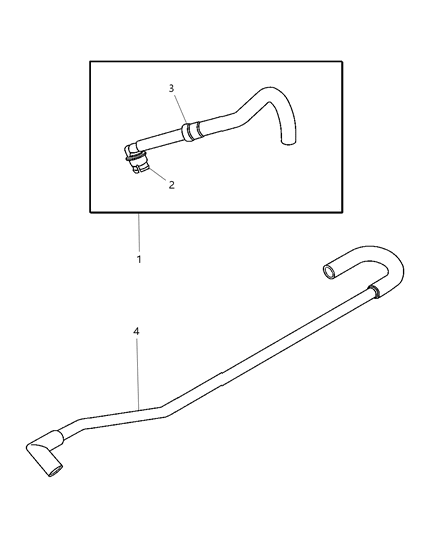 2005 Dodge Magnum Crankcase Ventilation Diagram 1 - Thumbnail