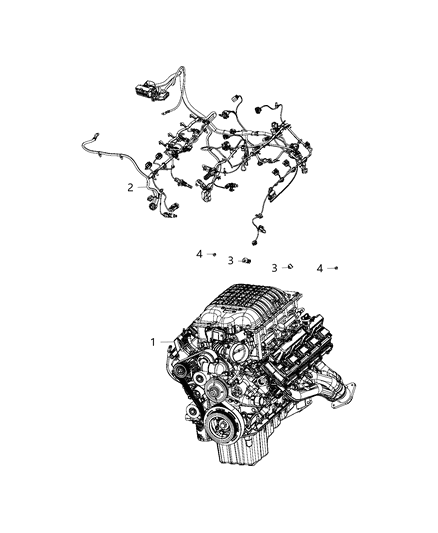 2017 Dodge Challenger Wiring, Engine Diagram 2 - Thumbnail