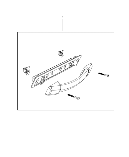 2020 Dodge Challenger Coat Hooks And Pull Handles Diagram 2 - Thumbnail