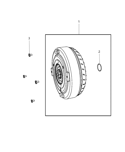 2009 Jeep Wrangler Torque Converter Diagram 2 - Thumbnail
