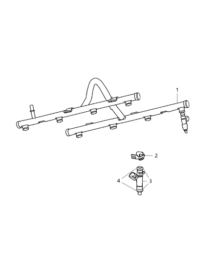 2010 Jeep Commander Fuel Rail Diagram 2 - Thumbnail