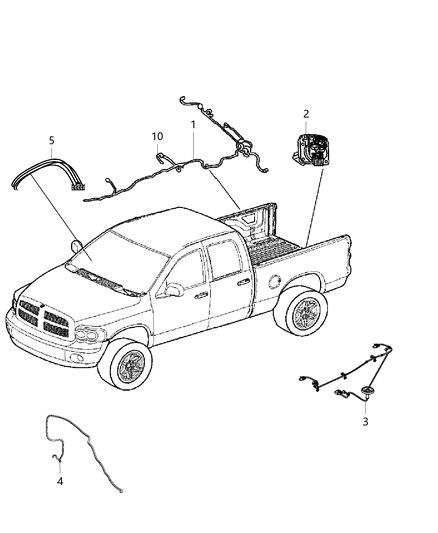 2018 Ram 2500 Wiring - Chassis & Underbody Diagram