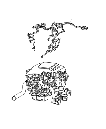 2008 Jeep Grand Cherokee Wiring - Engine Diagram 1 - Thumbnail