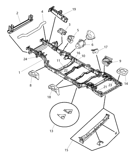 2018 Jeep Wrangler Bracket Track Bar Front Diagram for 68019153AA