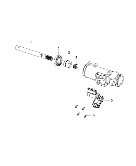 2015 Ram 3500 Cab Chassis Front Axle Disconnect Diagram 2 - Thumbnail