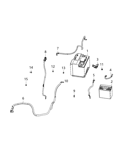 2021 Jeep Compass Temperature Sensor Diagram for 68318616AC
