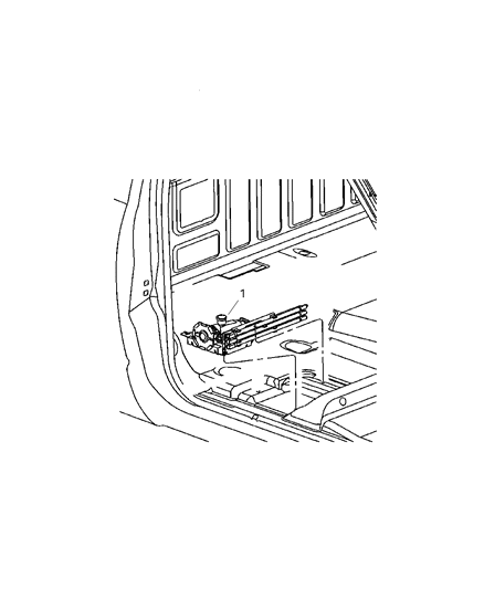 2007 Dodge Ram 3500 Cab Chassis Jack Assembly Diagram