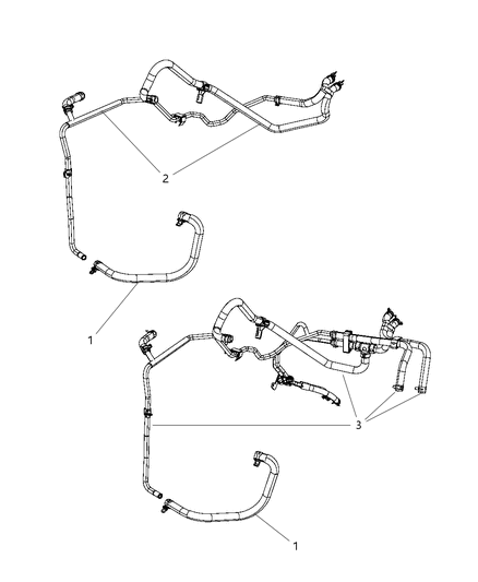 2010 Dodge Journey Heater Plumbing Diagram 2 - Thumbnail