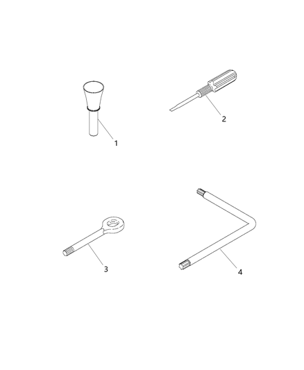 2020 Jeep Renegade Filler Diagram for 68460521AA