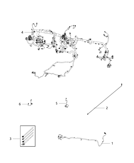 2019 Ram 2500 Wiring - Instrument Panel Diagram