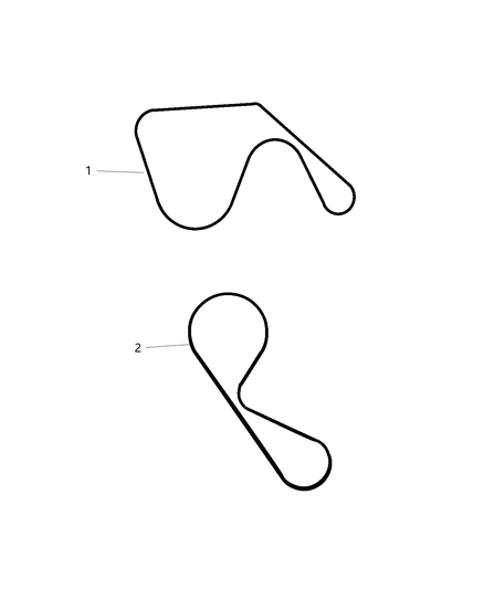 2020 Ram ProMaster 2500 Drive Belts Diagram 1 - Thumbnail