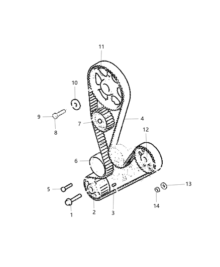 2019 Ram ProMaster 2500 Timing System Diagram 1 - Thumbnail