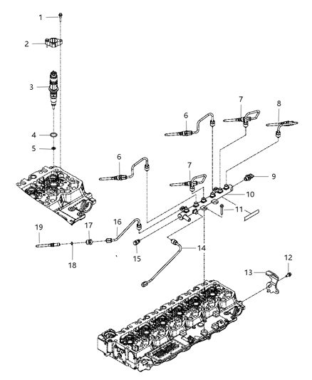2012 Ram 3500 Cab Chassis Fuel Injection Plumbing Diagram